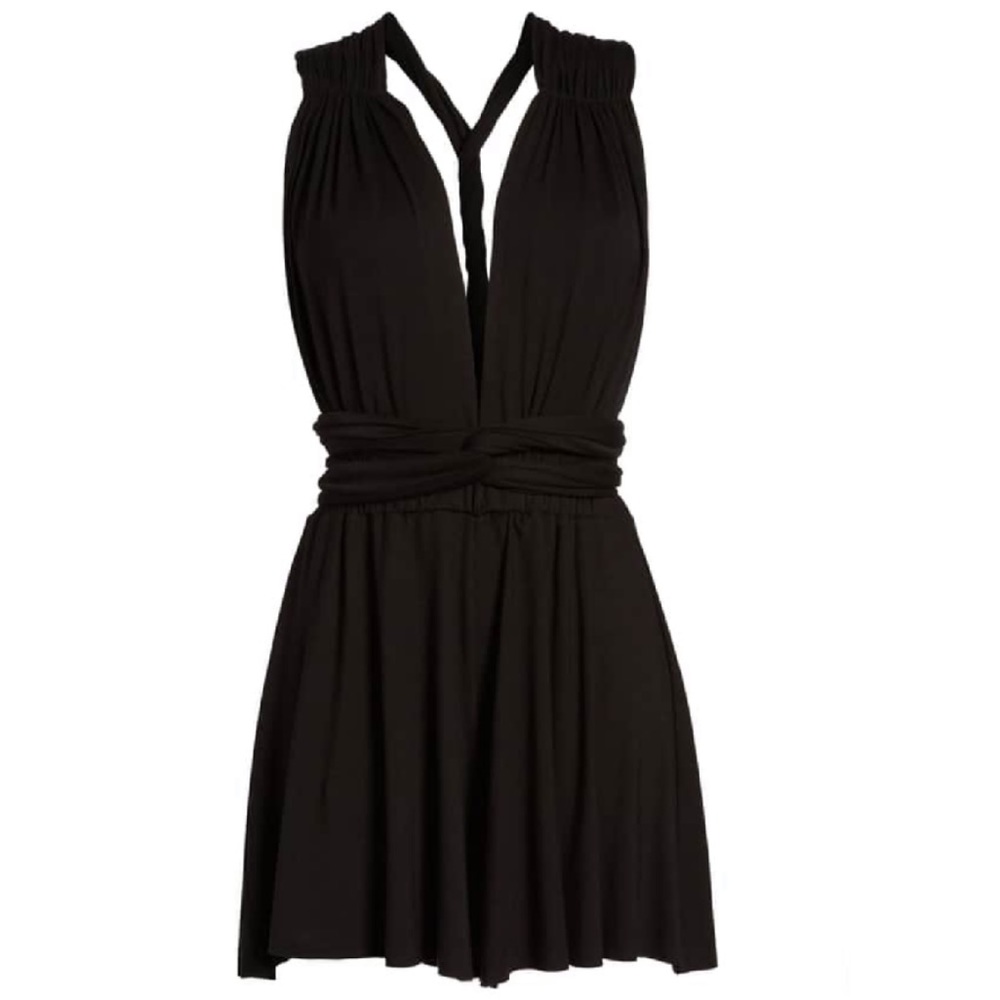 Elan Romper With Multiple Ways To Tie Stretchy New - image 8